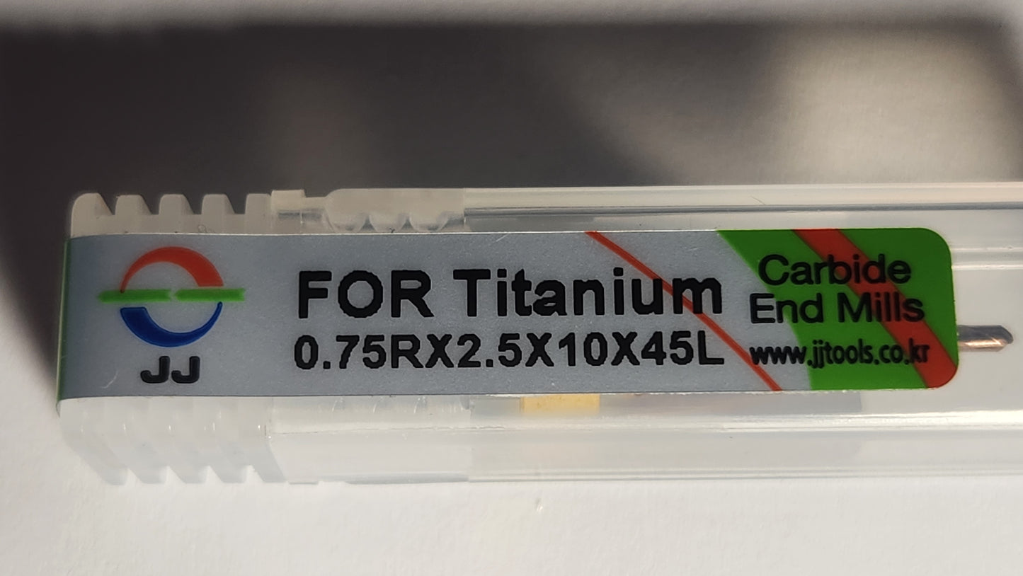 Manix Si coated milling bur ( 1.5 mm ) for Titanium and custom abutment