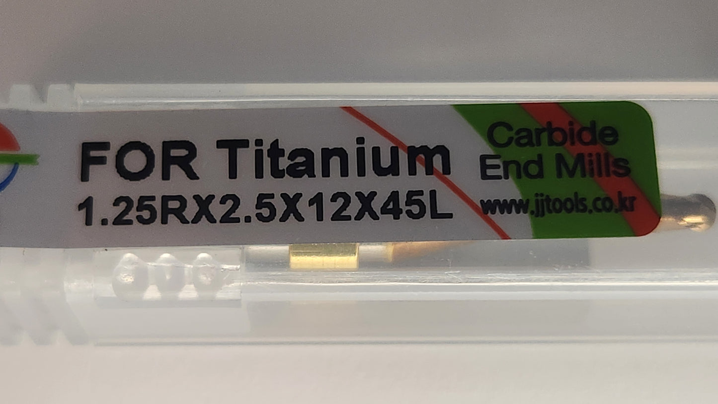 Manix Si coated milling bur ( 2.5 mm ) for Titanium and custom abutment