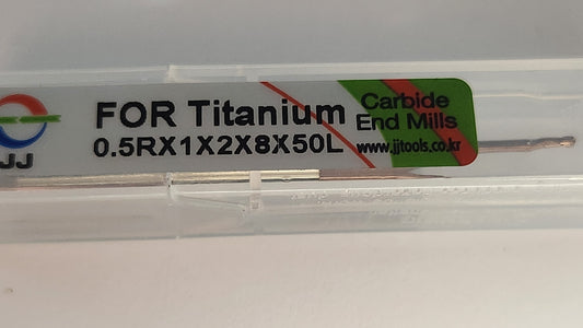 Arum Si coated milling bur ( 1.0 mm ) for Titanium and custom abutment