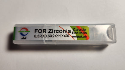 VHF Diamond coated milling bur ( 0.6mm ) for Zirconia