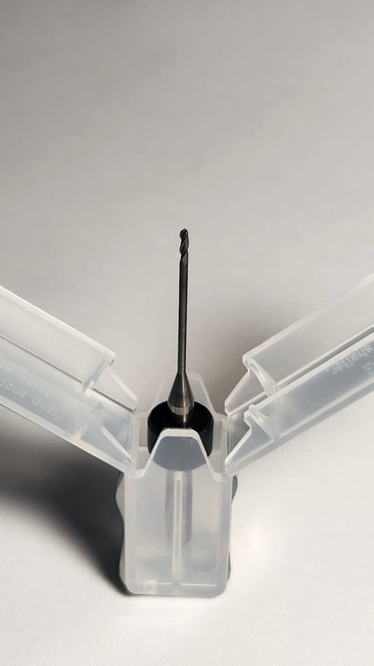 Diamond coated milling bur ( 1.0mm ) for Zirconia for Sirona MCX5 milling machine