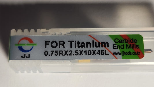 Manix Si coated milling bur (   1.0 mm ) for Titanium and custom abutment