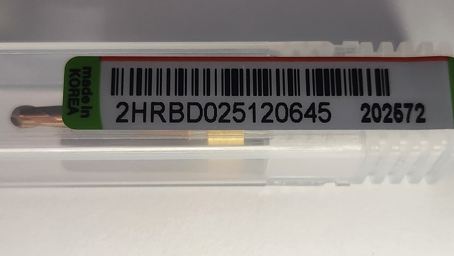Manix Si coated milling bur (   2.5 mm ) for Titanium and custom abutment