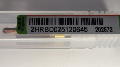 Manix Si coated milling bur (   2.5 mm ) for Titanium and custom abutment