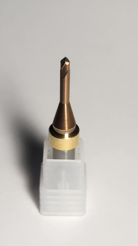 Manix Si coated milling bur (   2.5 mm ) for Titanium and custom abutment