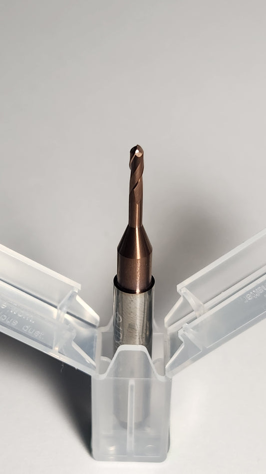 Arum Si coated milling bur (   2 mm ) for Titanium and custom abutment